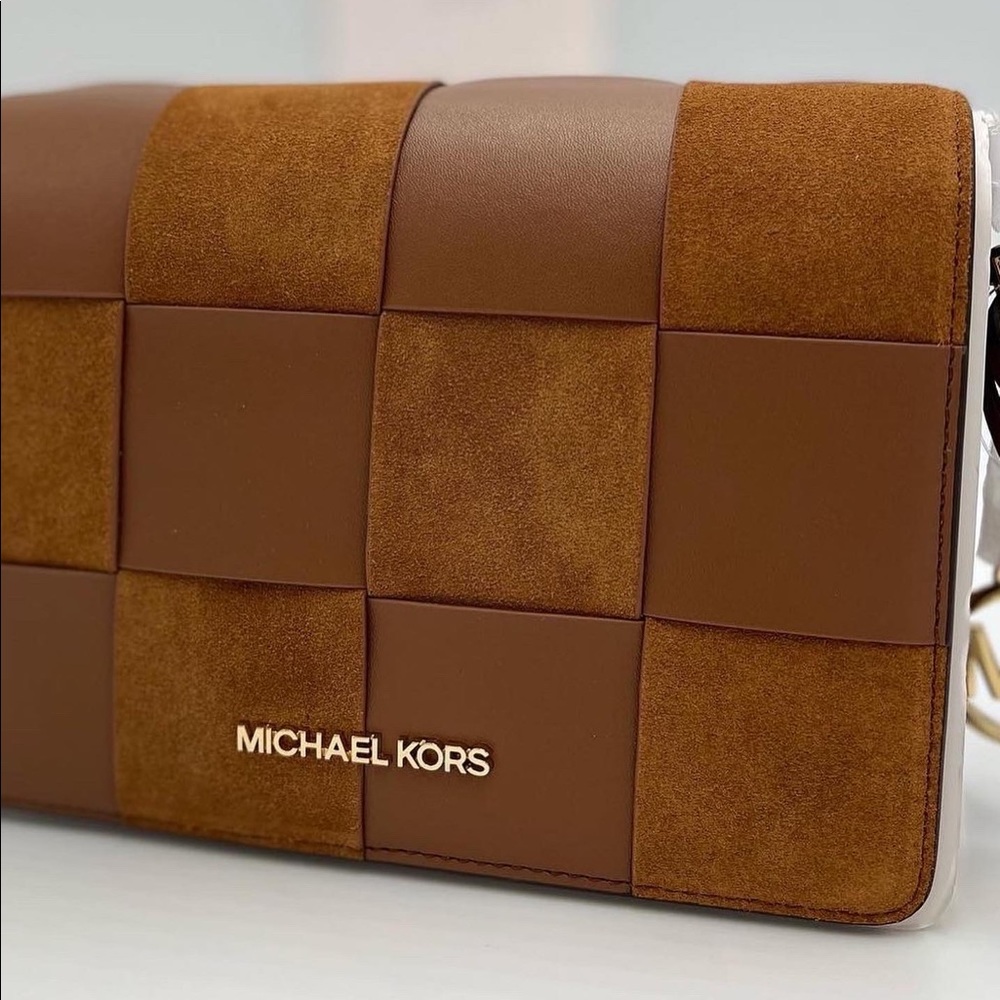 Michael Kors Suede and Leather Handbag